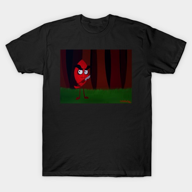 BFDI/BFB - Evil Leafy T-Shirt by CadenFeather